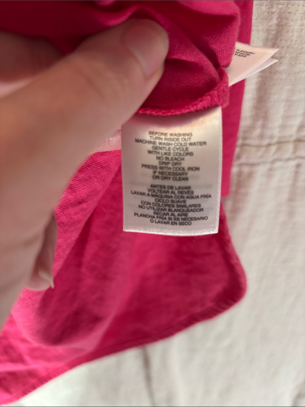 Anne Klein Fuchsia Hot Pink Linen Blend Quarter Zip Blouse Tunic Small Like New - Picture 3 of 9